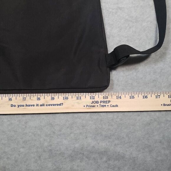 Disneyland Resorts Mickey Mouse Logo Sling Bag Metallic Silver Heavy Duty Nylon - Picture 7 of 9